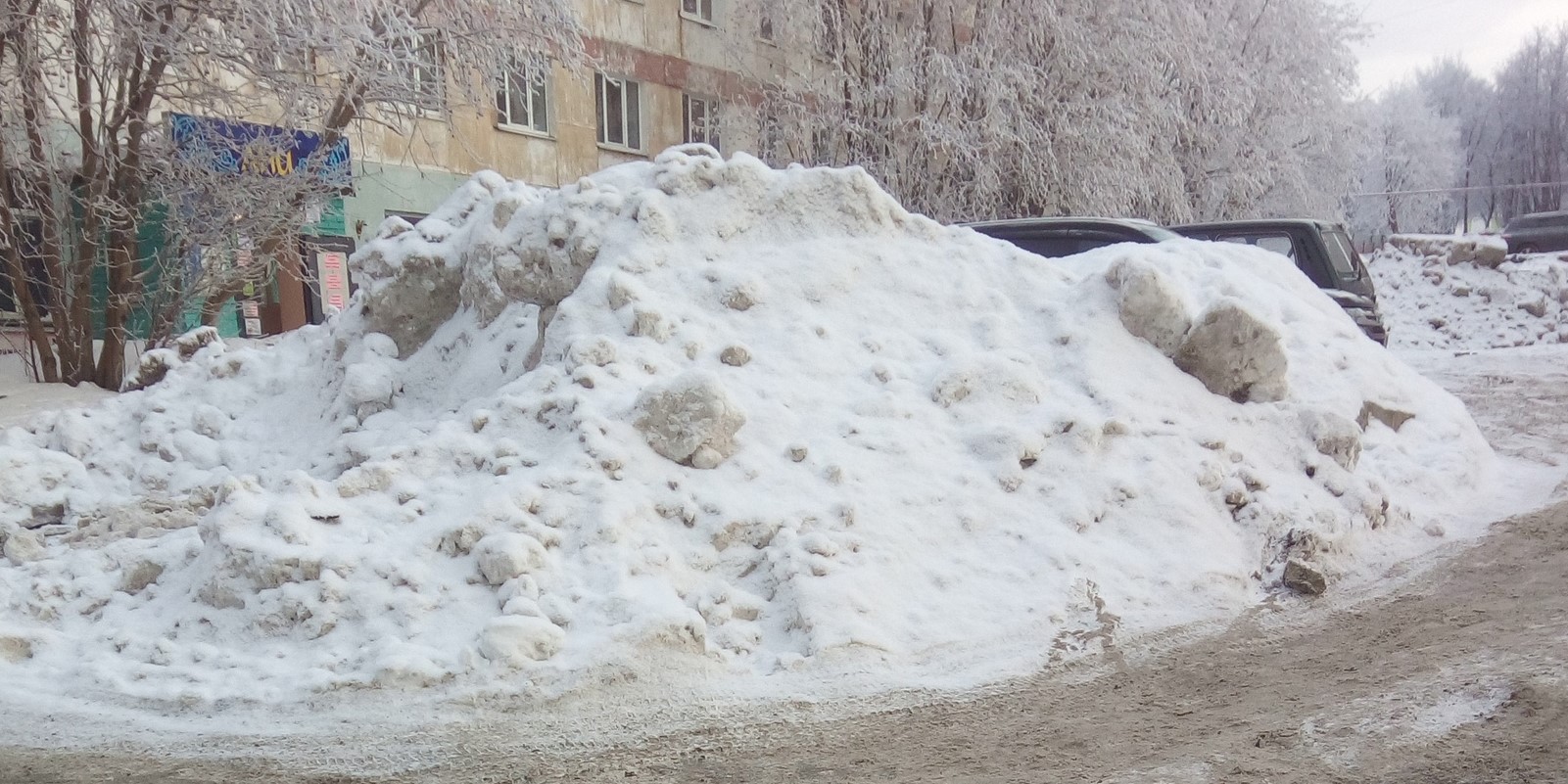 Жрали снег с кашею березовой и