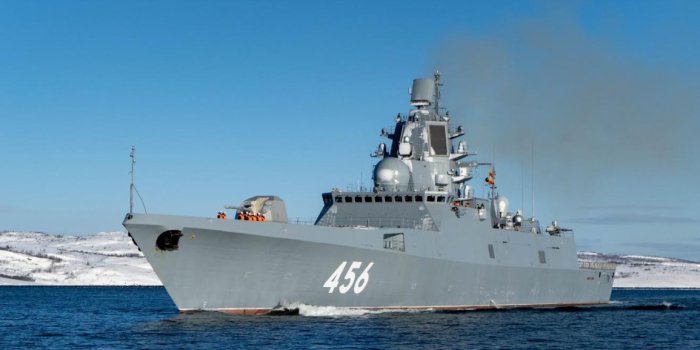 Фрегат «Адмирал Головко» выполнил ряд задач боевой подготовки в Баренцевом море