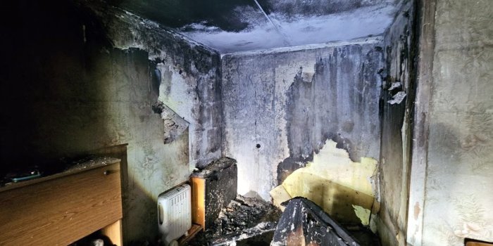 В минувшее воскресенье в Североморске на пожаре спасли двух человек
